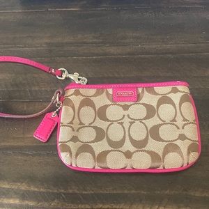 Coach wristlet